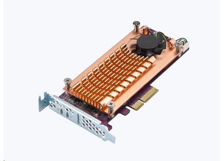 QNAP QM2-2S-220A rozšiřující karta 2xM.2 NVMe 2280/22110 PCIe Gen2x2 pro PC i NAS