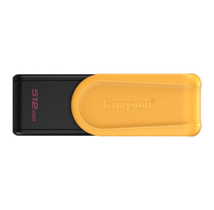 Kingston Flash Disk 512GB USB3.2 Gen 1 DataTraveler Exodia S (Black + Yellow)