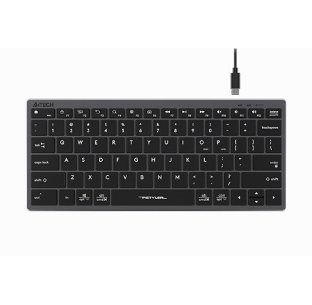 A4tech Klávesnice FX51, kancelářská klávesnice, membránová, drátová, CZ/SK, Šedá A4tech Klávesnice FX51, kancelářská klávesnice, membránová, drátová, CZ/SK, Šedá