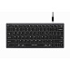 A4tech Klávesnice FX51, kancelářská klávesnice, membránová, drátová, CZ/SK, Šedá