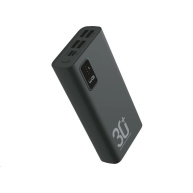WG - Power Bank 30000 mAh, USB-C PD 20W, černá