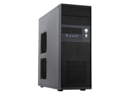 CHIEFTEC skříň Mesh Series Miditower, CQ-01B-U3-OP, Black, bez zdroje