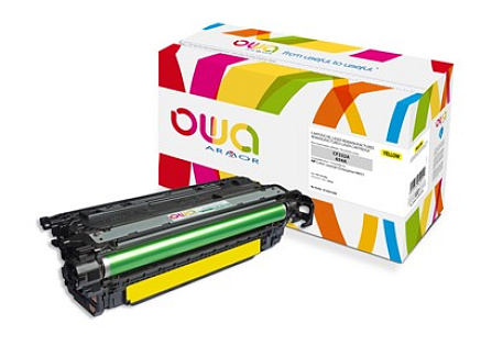 OWA Armor toner pro HP Color Laserjet Ese M651, 15000 Stran, CF332A, žlutá/yellow