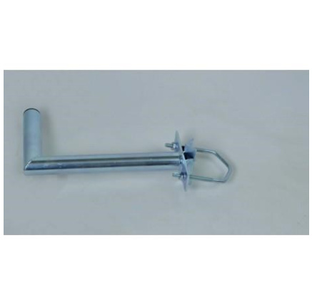 Držák antény na balkón s vinklem, galvanický zinek, délka 35cm