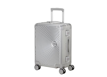 American Tourister SOUNDBOX ALU SPINNER 55/20 TSA SILVER