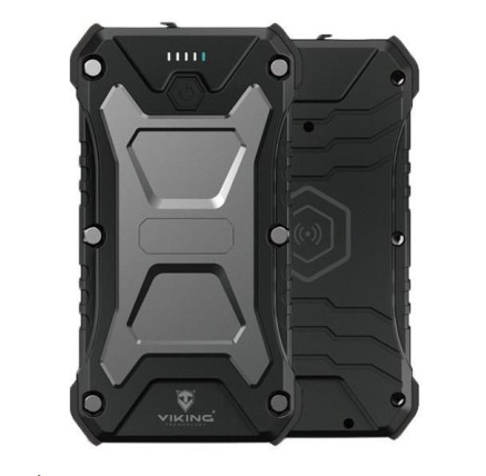 Viking outdoorová powerbanka SKADI I, 10000 mAh, bezdrátové nabíjení Viking outdoorová powerbanka SKADI I, 10000 mAh, bezdrátové nabíjení