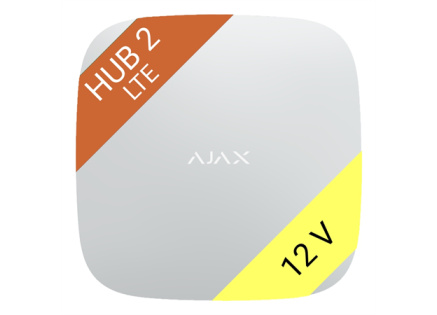 Ajax Hub 2 4G (8EU/ECG) ASP 12V white Ajax Hub 2 4G (8EU/ECG) ASP 12V white