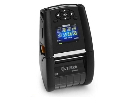 Zebra ZQ610, BT, Wi-Fi, 8 dots/mm (203 dpi), LTS, disp., EPL, ZPL, ZPLII, CPCL