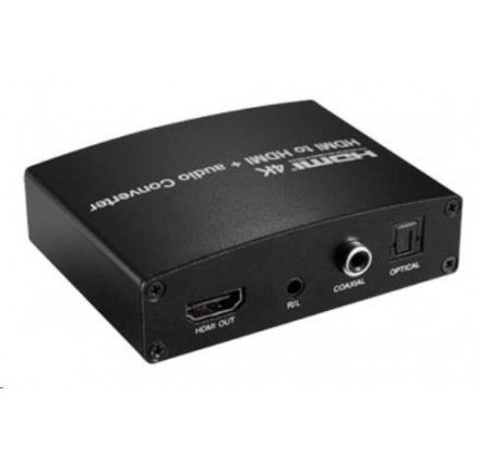 PREMIUMCORD HDMI 4K Audio extraktor s oddělením audia na stereo jack, SPDIF Toslink, RCA PREMIUMCORD HDMI 4K Audio extraktor s oddělením audia na stereo jack, SPDIF Toslink, RCA