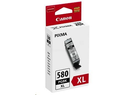 Canon CARTRIDGE PGI-580XL pigmentová černá pro PIXMA TS615x, TS625x,  TS635x, TR7550, TS815x (400 str.)