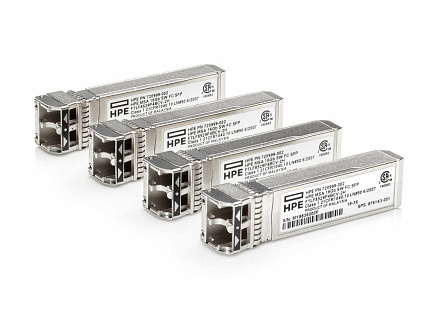 HPE MSA 16Gb SW FC SFP 4pk XCVR