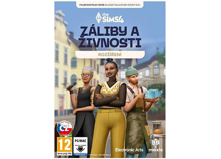 PC hra The Sims 4: Záliby A Živnosti PC hra The Sims 4: Záliby A Živnosti