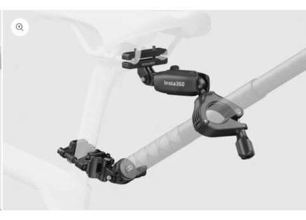 Insta360 dvojitý držák na sedlovku