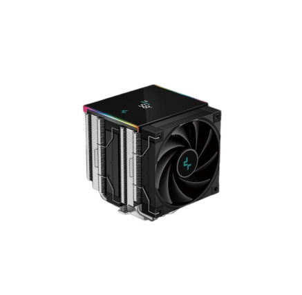 DEEPCOOL CPU Chladič AK620 DIGITAL SE, ARGB, 2x120mm, LGA1851, AM5, černá