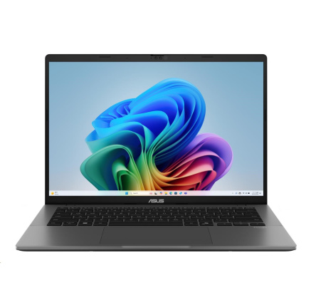 ASUS NTB Vivobook S14 (M3407GA-OLED015W), Ryzen AI 7 445, 14" 1920x1200, 16GB, 1TB SSD, Radeon, W11 Home, Matte Gray
