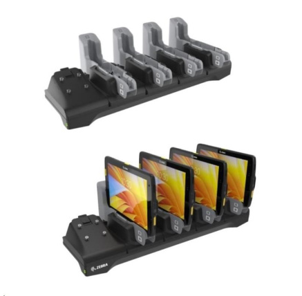 Zebra ET4X 4-Slot Charging Cradle Zebra ET4X 4-Slot Charging Cradle