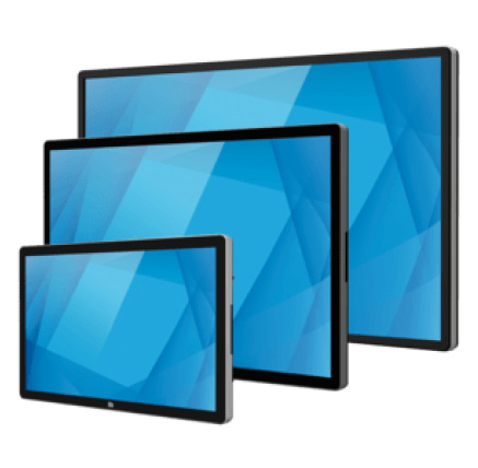 Elo 5554L, 138.6cm (54.6''), infrared, 4K, USB-C, Ethernet, kit, black