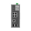 TP-Link OMADA průmyslový switch IES206GPP (4xGbE,1xGbE/SFPcombo,1xSFP,3xPoE+,1xPoE++,120W,DIN,IP40,fanless)