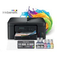 BROTHER multifunkce inkoustová DCP-T730DW - A4 128MB 2400x600 16ppm ADF USB 2.0. WIFI  - INKTANK INK BENEFIT