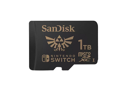 SanDisk MicroSDXC karta 1TB pro Nintendo Switch (R:100/W:90 MB/s, UHS-I)