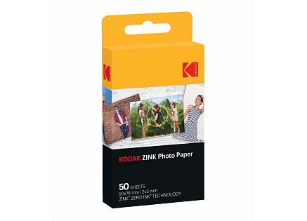 Kodak Zink - fotografický papír 2x3 50-pack