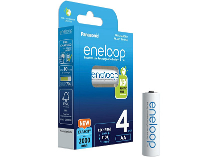 PANASONIC HR6 AA 3MCCE/4BE ENELOOP N, 2000 mAh (Blistr 4ks)
