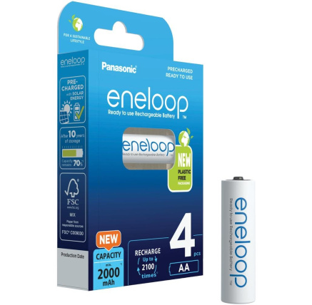 PANASONIC HR6 AA 3MCCE/4BE ENELOOP N, 2000 mAh (Blistr 4ks) PANASONIC HR6 AA 3MCCE/4BE ENELOOP N, 2000 mAh (Blistr 4ks)