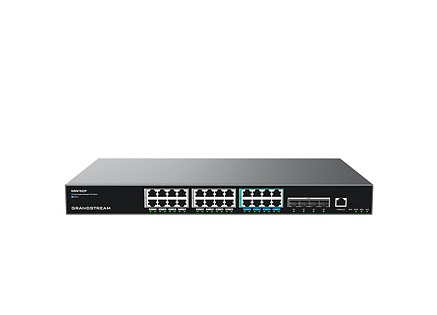 Grandstream GWN7822P managed network switch L3, 16xGbE, 8x 2,5GbE