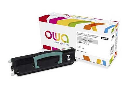 OWA Armor toner pro LEXMARK X203, X204, 2500 Stran, X203A11G, černá/black