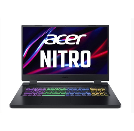 ACER NTB Nitro 5 (AN517-55-54GF),i5-12450H,17,3" FHD,16GB,1TB SSD,NVIDIAGeForce RTX 4050,W11H,black