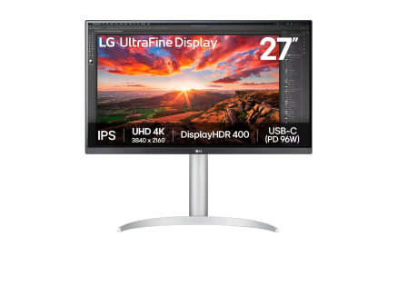 LG MT IPS LCD LED 27" 27UP850K-W - IPS panel, 3840x2160, HDMI, DP, USB-C PD