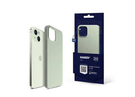 3mk ochranný kryt HARDY Silicone MagCase pro Apple iPhone 15, Green
