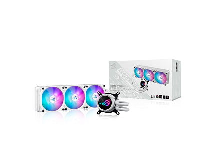 ASUS vodní chladič CPU AIO ROG STRIX LC III 360 ARGB WHITE, 3x120mm, LGA1851, AM5 ASUS vodní chladič CPU AIO ROG STRIX LC III 360 ARGB WHITE, 3x120mm, LGA1851, AM5