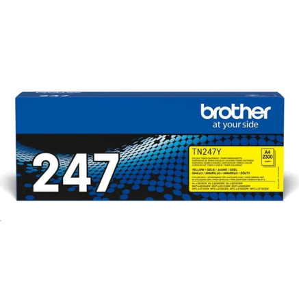 BROTHER Toner TN-247Y - PRO HLL3210 HLL3270 DCPL3510 DCPL3550 MFCL3730 MFCL3770 - cca 2300stran BROTHER Toner TN-247Y - PRO HLL3210 HLL3270 DCPL3510 DCPL3550 MFCL3730 MFCL3770 - cca 2300stran