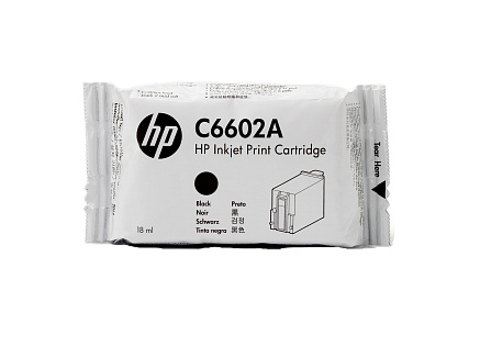 HP Black 18 ml Generic Inkjet Print Cart, C6602A