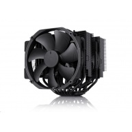 NOCTUA Chladič CPU NH-D15 chromax.black, 2x 140mm, LGA1851, AM5, černá