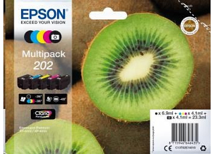 EPSON ink Multipack "Kiwi" 5-colours 202 Claria Premium Ink