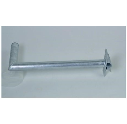 Držák antény na stožár s vinklem, žárový zinek, délka 50cm Držák antény na stožár s vinklem, žárový zinek, délka 50cm