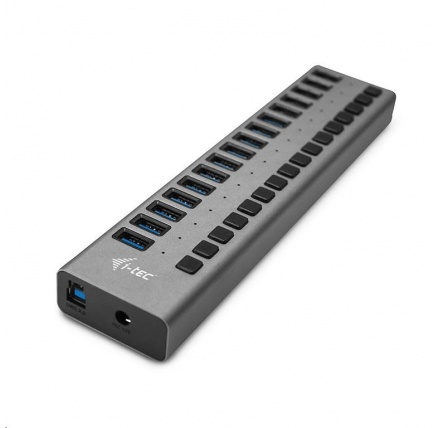 i-tec USB 3.0 nabíjecí HUB 16port + Power Adapter 90 W