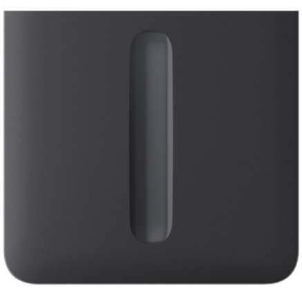 Ajax  SideButton (Dimmer) vertical - Boční kryt stmívatelného tlačítka, vertikální instalace, grafitová