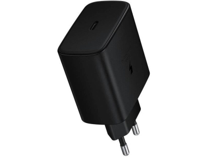 Samsung Quickcharge USB-C 45W Cestovní nabíječka Black (OOB Bulk)