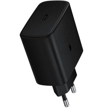 Samsung Quickcharge USB-C 45W Cestovní nabíječka Black (OOB Bulk) Samsung Quickcharge USB-C 45W Cestovní nabíječka Black (OOB Bulk)