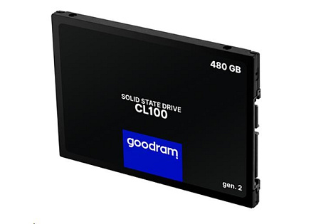 GOODRAM SSD CL100 Gen.3 480GB, SATA III, 2.5", (R:540/W:460MB/s)