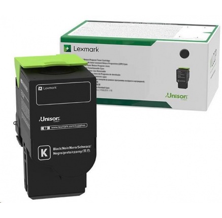 Lexmark černý High cap. Toner C232HK0 Return progam pro C2525, C2425 ,C2535, MC2325, MC2425, MS2535,MC2640 - 3 000 str Lexmark černý High cap. Toner C232HK0 Return progam pro C2525, C2425 ,C2535, MC2325, MC2425, MS2535,MC2640 - 3 000 str