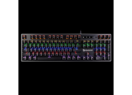 A4tech Bloody Klávesnice B760, herní klávesnice, mechanická, drátová, Black Switch, CZ/SK, Černá