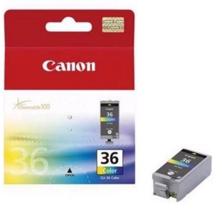 Canon CARTRIDGE CLI-36 barevná pro PIXMA iP100, iP110, TR150 (250 str.)