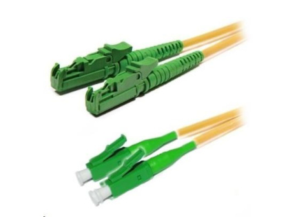 XtendLan duplexní patch kabel SM 9/125, OS2, E2000(APC)-LC(APC), LS0H, 5m XtendLan duplexní patch kabel SM 9/125, OS2, E2000(APC)-LC(APC), LS0H, 5m
