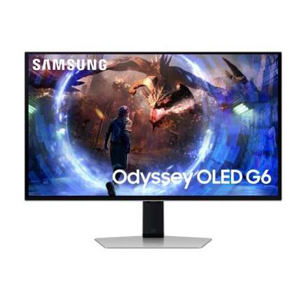 BAZAR - #SAMSUNG MT LED LCD 27" Odyssey OLED G6 (G60SD), QD OLED QHD, Rovný, 360Hz, 0,03ms, HDR 10+ Gaming - Poškozený o