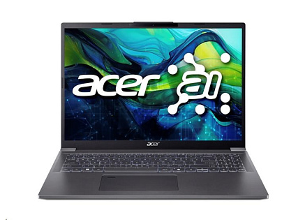 ACER NTB Aspire 16 (A16-71M-50JT),Ultra5-115U,16"WUXGA,16GB,512GB SSD,Intel Graphics,W11H,Gray