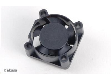 AKASA ventilátor AK-189BK-2B, 25x25x10mm, 2 pins, 2x kuličkové ložisko AKASA ventilátor AK-189BK-2B, 25x25x10mm, 2 pins, 2x kuličkové ložisko